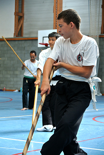 Entrée école de kung fu Hung Gar à Lyon